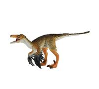 MOJO - Troodon with Articulated Jaw | Hand-Painted Toy Figure | Prehistoric Dinosaurs Collection | True to Life & Highly Detailed | Designed in UK