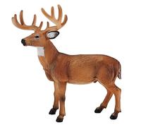 MOJO - White Tailer Deer Stag Hand-Painted Toy Figure Woodland C (US IMPORT)