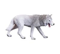 MOJO Wildlife & Woodland Arctic Wolf Toy Figure, 3 Years and Above, (US IMPORT)