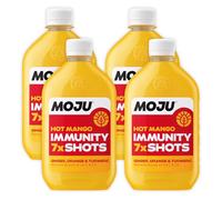MOJU Hot Mango Immunity Dosing Bottles (4 x 420ml), Energising