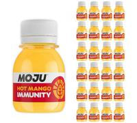 MOJU Hot Mango Immunity Shots (24 x 60ml) Energising, Vitamin C & D3