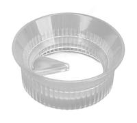 Moka Pot Dosing Funnel, Stovetop Coffee Maker Distribution Tool Italian Coffee Maker Dosing Ring for Moka Express (Transparent For Three 150ml)