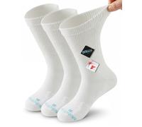 Mokah Stone Diabetic Socks for Men Women,Moisture Wicking Soft Top Socks, Extra Wide Socks, Seamless, 3 Pairs