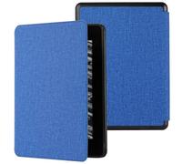 MOKASE Case Compatible with 6" All-New Amazon Kindle 11th Generation 2022 (Model:C2V2L3), Smart Auto Wake/Sleep Cloth Hard Case Cover for New 6" Amazon Kindle 11th Generation 2022 Release, Blue