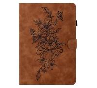 MOKASE Case for 6" Kindle Paperwhite 5/6/7/10th Generation 2012-2018 (Model: EY21 / DP75SDI / PQ94WIF), Suede Leather Protective Cover with Stand, Auto Wake/Sleep Function with Pen Holder, Brown