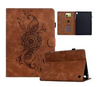 MOKASE Case for Amazon Kindle Fire Max 11 Tablet (13th Generation 2023 Release), 11" Embossed Mandala PU Leather Flip Folio Stand Cover, Auto Wake/Sleep with Stylus Holder & Card Slots, Brown