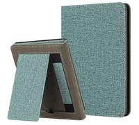 MOKASE Case for New 6" Kindle (11th Generation, 2024/2022 Release), PU Leather Stand Hard Cover, Auto Wake/Sleep with Hand Strap & Card Slot for Kindle 11th 6 inch 2024 E-Reader, Pine Green