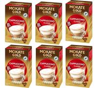 Mokate Gold Premium - Cappuccino Classic - 60 Sachets - (6 boxes x 10 sachets) - Instant Premium Coffee