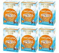 Mokate Gold Premium iced coffee Caramel 6 boxes x 8 sachets total 48