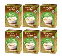 Mokate Gold Premium Irish Cream Latte Instant Coffee Sachets x9 (Pack of 6, Total 54 Sachets)