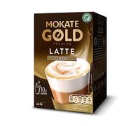 Mokate Gold Premium Latte Classic Flavour Skimmed Milk Powder **6X 10x sachets**