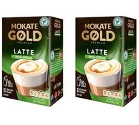 Mokate Gold Premium Latte Irish Cream Flavour Coffee Drink in Powder *2x boxes 10x sachets*