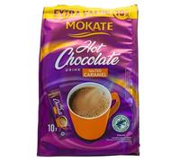 Mokate Salted Caramel Hot Chocolate 10 Sachets (18g) - Box of 10 (Total 100 Sachets)