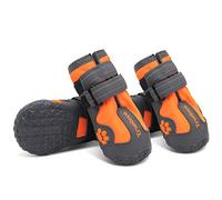 MOKCCI Truelove Dog Boots Waterproof Dog Shoes with Reflective Straps for Small Medium Large Dog Outdoor
