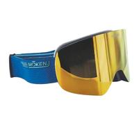 Moken Vision - One Blue Gold Orange Flash Gold + Pink Revo Orange Red - Goggles