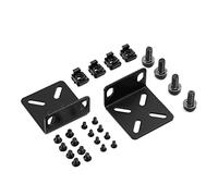 MokerLink Rack Mount Kit for 17.3 inch Wide Switches, Adjustable Hole Distance 14-29mm, 0.5-1.14inch, Compatible for Some Cisco, NETGEAR, Dell, D-Link, Linksys, HP, TRENDnet, Buffalo Tech Products