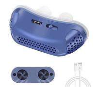 Mokeum Wearable Anti Snoring Devices, Double Eddy Current Anti Snore Device for All Nose Shapes and All Ages to Reduce Snoring