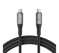 MOKiN Thunderbolt 4 Cable 3.3ft, 8K/4K Displays, 240W, 40Gbps Data Transfer | USB C to USB C, Thunderbolt Certified, USB4 Compatible, Display/Video/Monitor Cable for MacBook Pro, iPhone 17/16/15, iPad
