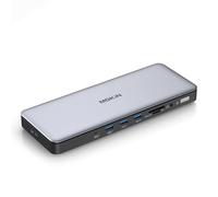 MOKiN Thunderbolt 4 Dock - 16 Ports, USB C Docking Station 3 Monitors for Laptop with 2*Thunderbolt 4 Port, 96W Charger, 2.5Gbps Ethernet for Dell, HP, Lenovo, MacBook(Intel Thunderbolt™ Certified)