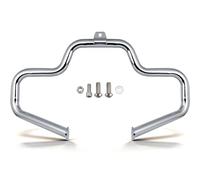 MoKitDora 1.5" Softail Engine Guard Mustache Highway Crash Bar for 2000-2017 Harley FL Heritage Classic Deluxe Fat Boy Models, Chrome