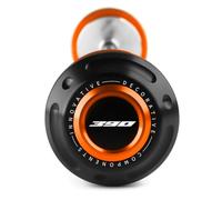 Mokiton Motorcycle Front Wheel Axle Fork Slider Crash Protector Compatible With 390Duke 2024 2025 | duke390 Parts Accessories (orange)