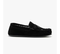 Mokkers BRUCE Mens Moccasin Slippers Black - UK 12