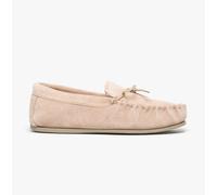 Mokkers LILY Womens Moccasin Slippers Stone - UK 4