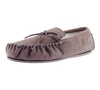 Mokkers Oliver Moccasin Slippers Men's | Slip On Shoes | Camel | UK Size 11