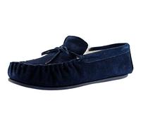 Mokkers Oliver Mens Moccasin Slippers Navy