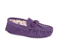 Mokkers Womens/Ladies Lily Slip On Slippers (6 UK) (Purple)