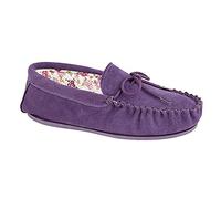 Mokkers Womens/Ladies Lily Slip On Slippers (9 UK) (Purple)