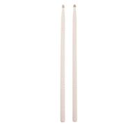 MOKKHNB 1 Pair 5a Wooden Drumsticks with Oval Wood Tip for Snare and Acoustic Drums, Enhanced Control and Secure Hold, 40.2cm Length, for Rehearsal and Studio Recording