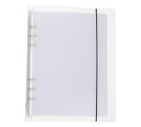 MOKKHNB 1 Set A5 Blank Refill Paper - 12" Loose Leaf Paper for Planner, Organizer, Binders - Filler Insert for Binders Planner Journal Notebook Dairy White