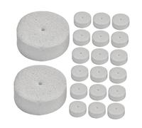 MOKKHNB 1000 Pcs 12mm White Foam Earring Pads Soft Earring Backs Replacement for Studs Diy Jewelry Accessories Shock Absorbing Cushion