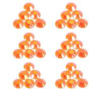 MOKKHNB 1000pcs Orange Resin Rhinestones for Crafting Flatback Gems with 5mm Size, Resistant to Falling and Easy Decoration, for DIY Crafts on Tumblers and Cups