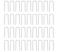 MOKKHNB 100Pcs U-Shape Florist Pins 1.77In Greening Pins for Wreath Making Floral Fern Fixing Flower Arrangement Tools for Crafting and Gardening