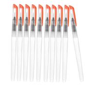 MOKKHNB 10PCS Refillable Water Brush Pens with Fine Tips for Watercolor Painting and Calligraphy Sealed Design Easy Flow Control Suitable for Teenagers and Adults Artistic Coloring and