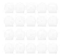 MOKKHNB 15pcs Plastic Clam Shell CD Case Dvd Holder Storage Box, Easy to Use and Protect Discs, Portable Media Accessory Storage for Home or Office