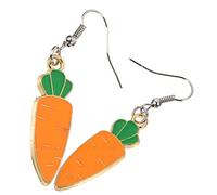 MOKKHNB 1Pair Adorable Carrot Earrings for Women Statement Ear Jewelry Lightweight and Comfortable Festivals and Everyday Wear