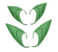 MOKKHNB 2 Pairs Cosplay Fairy Ears Halloween Accessories for Women for Costume Parties Cosplay Events and Performances Comfortable and Eye Catching Design