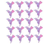 MOKKHNB 20 Sheet Mermaid Napkins Undersea Party Supplies with Attractive Mermaid Pattern for Birthday Gatherings Outdoor Picnics for Ocean Themed Celebrations