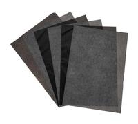 MOKKHNB 200pcs A4 Black Carbon Graphite Transfer Paper Sheets for Tracing, Drawing, and Crafting on Canvas, Wood, Fabric - Single-Sided Dark Transfer Paper for Artists and DIY Projects