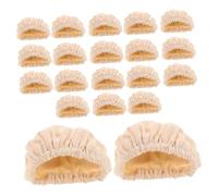 MOKKHNB 20pcs Cotton Cloth Sourdough Proofing Jar Covers Reusable Breathable Fermentation Lids for Mason Jars Wide Mouth Glass Containers Multipurpose Bread Yogurt Storage Caps