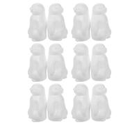 MOKKHNB 20pcs White Foam Penguin Figurines DIY Craft Kit for Painting and Creativity, Miniature Simulated Penguin Models and Young Artists, Gift for Kindergartens and Presents