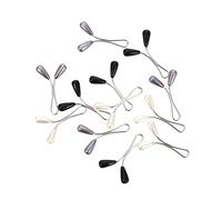 MOKKHNB 24pcs Pearl Clip Scarf Brooch Hijab Fixed Clips for Muslim Women Pearl U-clip Scarf Accessories for Hijab Pins and Shemagh