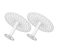 MOKKHNB 2pcs 19cm Diameter Pickle Pressing Tool Set for Fermentation Jars with Vegetable Pickle Weights and Lids, Glass Fermenting Bottle Accessories for Home Pickled Vegetable Storage