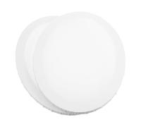 MOKKHNB 2pcs Creative Drawing Board Irregular Oil Painting Frame for Artists White Cotton Cloth Fiber Density Plate Oval Shape Built for Permanence and Stability Suitable for Types