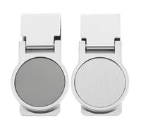 MOKKHNB 2pcs Men Wallet Clip Small Money Clips Sleek Stainless Steel Versatile Portable Money for Men Professional Settings Can Be Stored in Pocket