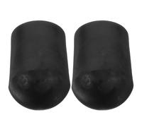 MOKKHNB 2pcs Non-slip Rubber Cello Endpin Stopper with Solid Durability, Black Endpin Tips for Cello and Double Bass, Essential Musical Instrument Accessories for Secure Playing