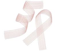 MOKKHNB 2pcs Pink Pointe Shoe Toe Pads with Elastic Rubber Band for Ballet Dance, Featuring Secure Fit and Invisible Design, for Beginner and Professional Dancers in Dance Scenes
